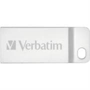 Memoria USB VERBATIM Metal Flash 32 GB - Plata