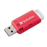 Memoria Verbatim Flash SeaGlass USB de 32 GB  Rojo