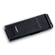 Memoria USB Verbatim 64GB 2.0 Slider Color Negro