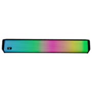 BOCINA VORAGO BSP-320 BLUETOOTH / 5Wx2 /  3.5MM / USB / ILUMINACION RGB / NEGRO