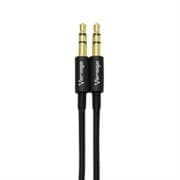 Cable Vorago CAB-115 Audio Auxiliar 3.5mm Metálico 1m Color