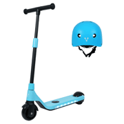 Scooter Electrico Vorago SC-102 40W 60KGS 8KM HR Rainbow Casco Incluido Azul