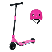 Scooter Electrico Vorago SC-102 40W 60KGS 8KM HR Rainbow Casco Incluido Rosa