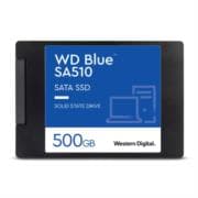 SSD Interno Western Digital Blue SA510 500GB 2.5" 7mm SATA lll Lect 555/440 MBs para PC y Lap