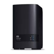 Unidad HDD NAS Western Digital My Cloud Expert Series EX2 Ultra 20TB USB 3.0 RJ45 RAID Color Negro para Windows y Mac