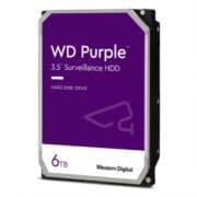 Disco Duro Interno Western Digital Purple Surveillance 6TB 3.5" SATA lll 6 Gbit/s Cache 256MB para Videovigilancia