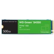 SSD Interno Western Digital Green SN350 500GB M.2 2280 PCIe 3.0 NVMe Lect 2400/1500 MBs para PC y Lap