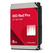 Disco Duro Interno WD Red PRO 6TB 3.5 SATA3 6GB/S 256MB 7200RPM 24X7 HOTPLUG NAS 1-16 Bahias WD6005FFBX