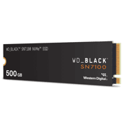 Unidad de Estado Solido Western Digital M.2 500GB Black SN7100 PCI EXPRESS 4.0  NVME