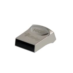 Memoria USB Stylos ST125 16GB Conexion Tipo A 2.0 Mini Metalica Plata