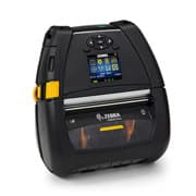 Impresora Zebra ZQ630 Plus TD 4" WiFi 6 802.11AX BT5x Platina con Revestimiento Core 0.75" Clip para Cinturon