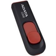 Memoria USB Adata C008 16 GB Color Negra-Roja