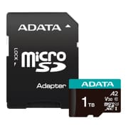 Micro SDXC ADATA 1 TB Nintendo Switch C10 U3 V30S 4K UHD (100/85 MB/S)