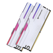 Memoria RAM Biwin Predator Hermes RGB DDR5 6000MHz 32GB (2x16GB) Color Blanca