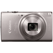 Camara Canon Powershot ELPH 360HS A Color Plata con Zoom Óptico de 12x / 20MP y conexión WIFI / NFC