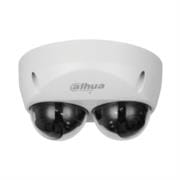 Cámara IP Domo 4MP con Doble Sensor Lente 2.8 mm IR 30m Inteligencia Artificial y Detección Facial