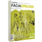 Papel Facia Opalina Carta Marfil C/100 120Grs