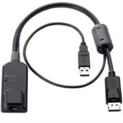 Adaptador HPE KVM USB/DisplayPort/RJ45 Negro