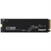 Unidad de Estado Sólido SSD Kingston KC3000 PCIe 4.0 NVMe M.2 SSD 2048GB Color Negro