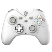 Control Gamer MSI Force Gc300 Inalámbrico USB compatible con PC PS4-PS5 Batería Recargable hasta 15 Horas Blanco