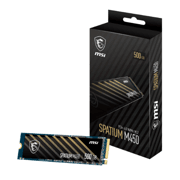 SSD MSI Interno SPATIUM M450 500gb M.2 2280 NVMe PCIe Gen4 hasta 2000 MB/s Lectura