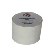 Papel Six Graphics Blanco Brillante Adhesivo Acrilico Respaldo 4x4" Core 1 380 Etiquetas por Rollo