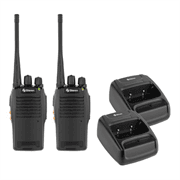Kit Radio Steren RAD-010 2 Radios de 2 Vías Amateur 3W Color Negro