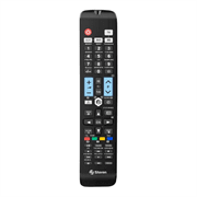 Control Remoto Steren 4 en 1 para Smart TV Color Negro