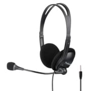 Diadema TechZone con Micrófono y Conexión 3.55mm Negro