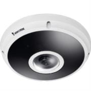 Camara IP Vivotek FE9382EHV Fisheye Exterior 5MP Vision Nocturna 20m WDR Pro Ranura MicroSD H265 Audio POE Antivandalica