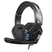 Audífonos Gamer Xtech Sedna XTH-545 Diadema Estéreo Cable 2m Conexión de 3.5mm/USB Color Negro con Rojo