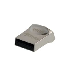 Memoria USB Stylos ST125 16GB Conexion Tipo A 2.0 Mini Metalica Plata