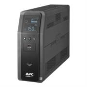 Back UPS APC Pro BR 1500VA 10 Outlets 2 USB Charging Ports AVR LCD interface LAM