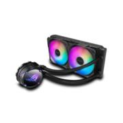 Enfriamiento Asus Líquido para CPU Rog Strix LC II 240 ARGB 240mm Aura Sync Compatible S 1200 1700 AM4 AM5 TR4 Negr