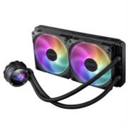 Enfriamiento Asus Líquido para CPU Rog Strix LC II 280 ARGB 280mm Aura Sync Compatible S 1200 1700 AM4 AM5 TR4 Negr