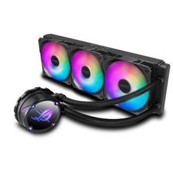 Enfriamiento Asus Liquido para CPU Rog Strix LC II 360 ARGB 360mm Aura Sync Compatible S 1200 1700 AM4 TR4 Negro