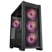 Gabinete Asus Gamer TUF Gaming GT302 ARGB Black Media Torre EATX ATX mATX ITX Vidrio Templado 3xFan ARGB Negro