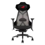 Silla Asus Gamer SL400 ROG Destrier Ergo con Reposabrazos 360 Grados Malla Color Negro Ajustable