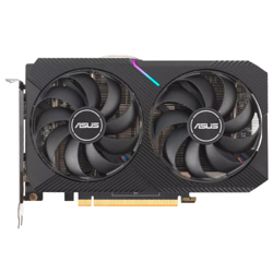 Tarjeta Video Asus Dual Radeon RX 6500 XT OC 4GB Dual Fan GDDR6 PCIe 4.0 64 bits 1xHDMI 1xDP