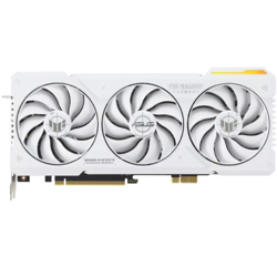 Tarjeta Video Asus TUF GeForce RTX4070 TI Super OC 16GB BTF White Triple Fan ARGB PCIe 4.0 GDDR6X 256 bit 2xHDMI 3xDP