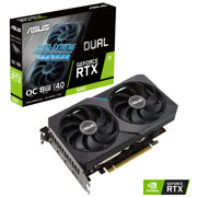 Tarjeta Video Asus Dual GeForce RTX3050 OC 6GB Dual Fan GDDR6 96 bits PCIe 4.0 HDMI DP DVI-D