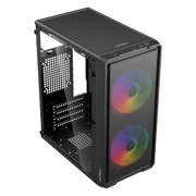 Gabinete Acteck Mini Torre Doom Ultra Mesh GI750M / Negro