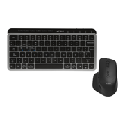 Kit Teclado y Mouse Acteck Creator Krea MK750 2 en 1 Teclado Slim y Mouse Ligero 2000DPI Negro-Gris