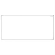 Pintarrón Alfra Escolar Metálico Blanco 120x240cm