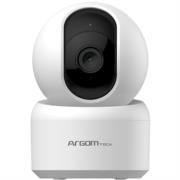 Cámara Inteligente Argomtech Convoy 40 para Interior 3MP 1296p 2K QHD 128GB Lente 355° 10m Color Blanco