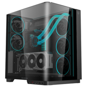 Gabinete Gamer Balam Rush Media Torre Tank Expert Curve 7800 / Legend Negro