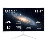 Monitor Gamer Balam Rush Curvo 23.8 VA / Andromeda MAG24Y Balam Rush/ Legend Blanco