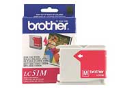Tinta Brother LC51M Rendimiento 400 Páginas MFC240C/DCP130C Color Magenta