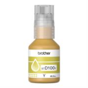 Botella de tinta BROTHER de color amarillo de ultra alto rendimiento BTD100Y de la serie InkBenefit Tank Imprime hasta 5000 paginas