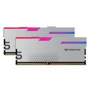 Memoria Biwin DIMM DDR5 Predator Hermes RGB Gaming 64GB (2X32GB) Plata 6400 MT/S CL32